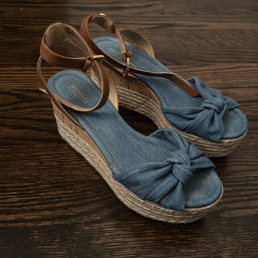 michael kors denim espadrilles